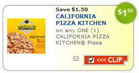 HOT! $1.50/1 California Pizza Kitchen Coupon