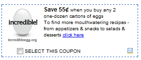 $0.55 Off Eggs Coupon