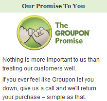 Groupon Guarantee + More Positive Customer Experiences