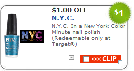 Target: Free NYC Minute Nail Polish