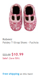 Robeez Shoes As Low As $10.99 + Additional 15% Off