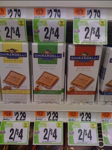 Stop & Shop: Ghirardelli Luxe Chocolate for $0.50