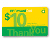 Free $10 BP Reward Card