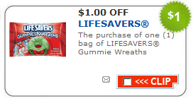 Printable Coupons: Lifesavers Gummies, Pledge, V-8 Juice, Glade and More