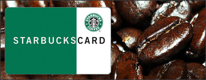 Starbucks: Buy four $5 e-cards, get one FREE!