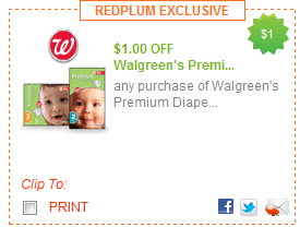 $1/1 Walgreens Diaper Coupon to Sweeten Diaper Deal