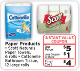 Walgreens: Cottonelle Toilet Paper $0.17 per roll