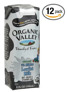 Amazon: Half Off Organic Valley Milk