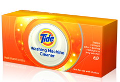 Heads Up: Free Tide Washing Machine Cleaner