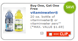 *HOT* Buy One Get One Free VitaminWater Coupon