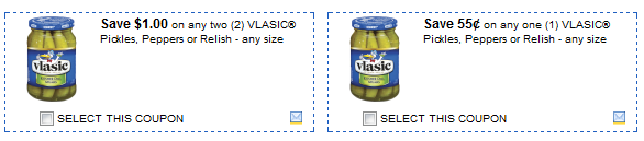 New Vlasic Coupons