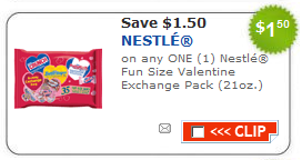 New Nestle Valentine’s Day Candy Coupons