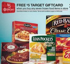 *HOT* Target deal: Free $5 Gift Card When You Buy Seven Frozen Items