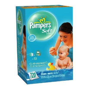 Amazon Deal: Pampers Wipes for $1.29 a Tub