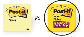 *Expired* FREE sample of Post-it® Super Sticky Notes