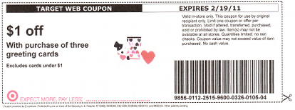in store target coupons