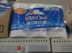 Walmart: White Cloud Toilet Paper $0.33/roll + Join the Roll-Volution Walmart: White Cloud Toilet Paper $0.33/roll + Join the Roll-Volution
