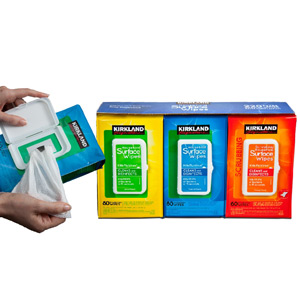 Free Sample: Kirkland’s Surface Wipes