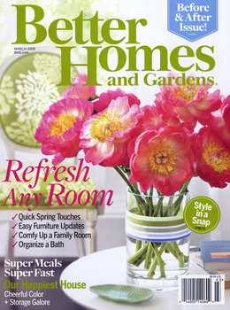 Better Homes and Gardens Magazine subscription $4.99/year