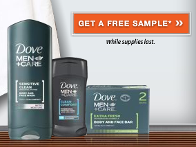 Free Dove Men+Care Sample