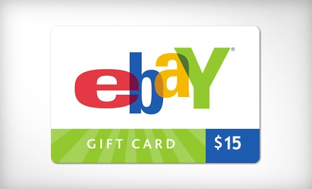 $15 Ebay Gift Card for Just $7