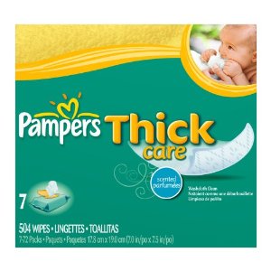 Amazon: Pampers Thickcare Wipes Deal