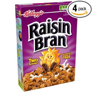 Amazon Deal: Kelloggs Raisin Bran As Low As $0.74/box (3/31 ONLY)