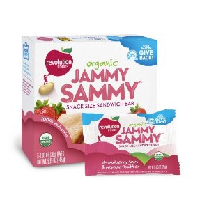 Revolution Foods Organic Jammy Sammy Bars As Low As $1.51 Per Box