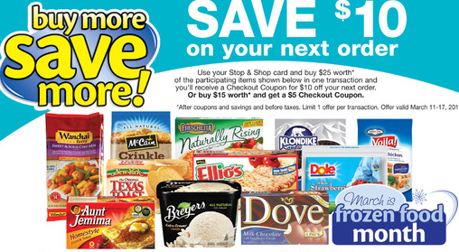 Stop & Shop/Giant: Hot Deal on Frozen Foods