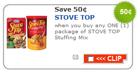 $0.50/1 Stove Top Stuffing Coupon = Possibly Free