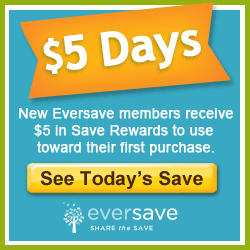 Eversave: Free $5 Credit to New Members