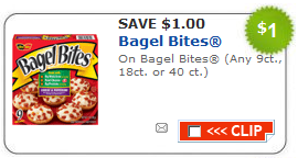 $1/1 Bagel Bites Coupon