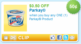 $0.50/1 Parkay Product Coupon