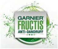 Request your FREE Sample of Garnier Fructis Anti-Dandruff Shampoo