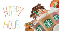 Reminder: 50% off Starbucks Frappuccino’s TODAY thru May 15th!