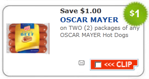 *HOT* Oscar Mayer Coupons: Hot Dogs, Lunchables, Deli Meats