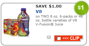 Walgreens: Cheap V-8 Fusion Drinks