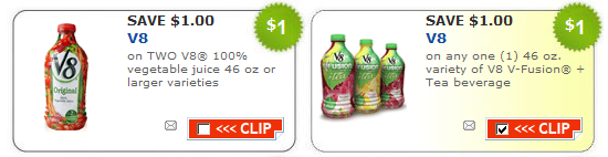 V8 Juice Coupons to Print