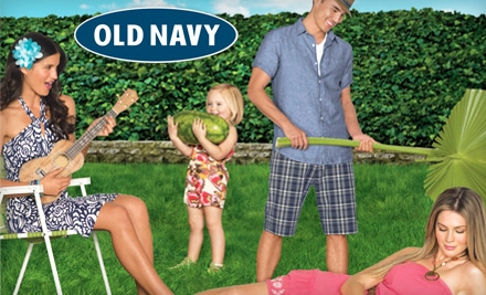 *HOT* Old Navy Groupon: $10 for $20 worth of clothes