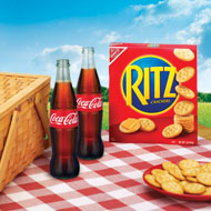 Want FREE Coke or Ritz for a year? Play to win!