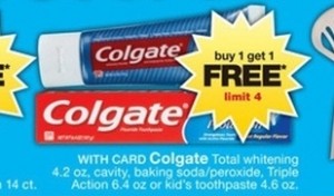 CVS: Colgate Toothpaste for 25 Cents