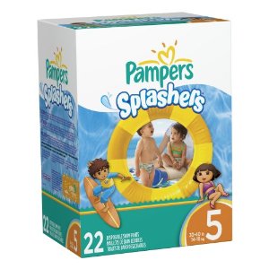 Amazon: Pampers Splashers Box for $6.89 – Available Again
