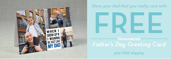 Free Father’s Day Card from Papers Snaps