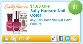 Printable Coupons: $1/1 Aunt Jemima, $1/1 Sally Hansen Nail Polish