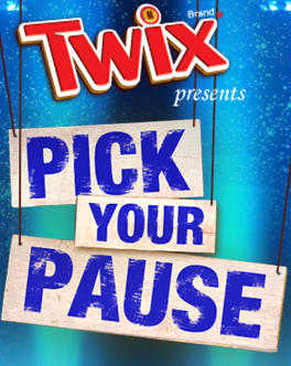 Play the TWIX “Pick Your Pause” Instant Win Game for a Chance to win Hot Prizes