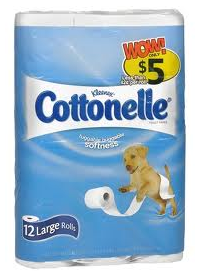 Today ONLY: Cottonelle Toilet Paper for $0.12/roll at Walgreens