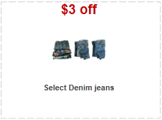 Target Denim Coupon + 75% off Clearance