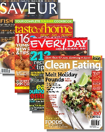 Two Food & Cooking Magazine Subzcriptions for $9.99/year