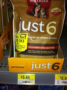 Rachael Ray Nutrish Just 6 Coupon + Walmart Deal