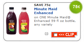 Minute Maid Juice Coupon | $0.75/1